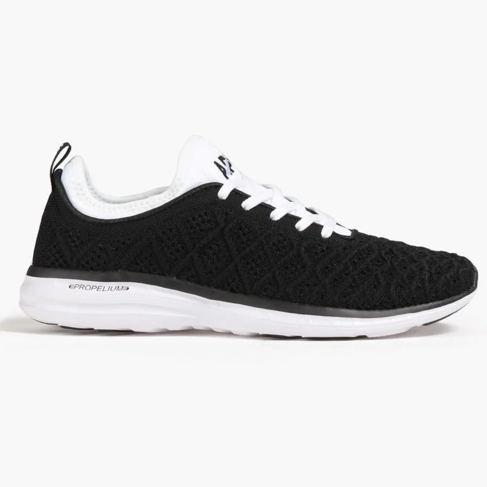 NWT APL Phantom Running Shoes Athletic Propulsion Labs Sneakers Black / White - Picture 15 of 16